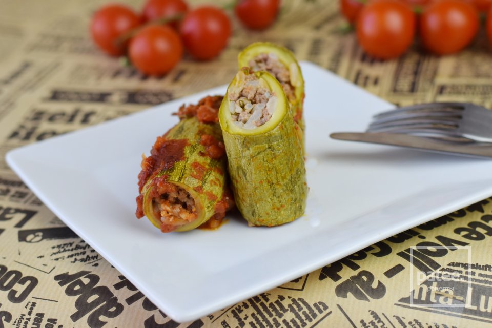 Кабачки фаршированные в томатном соусе - Шаг 20