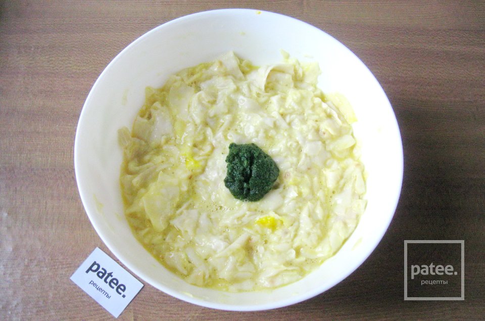 Запеканка из лаваша с грибами и шпинатом - Шаг 9