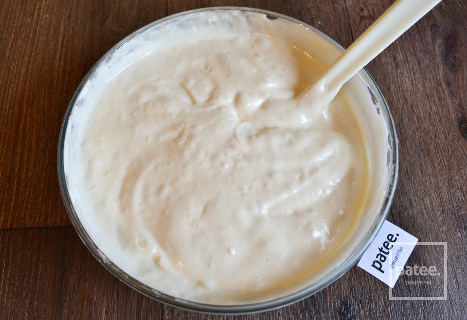 Торт со сливочным кремом, бананами и шоколадом - Шаг 8