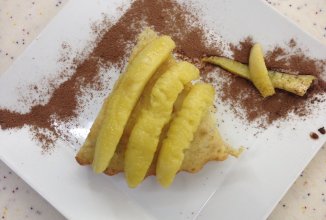 Банановый пирог