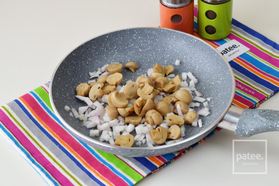 Ризотто с курицей и грибами - Шаг 8