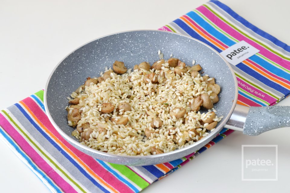 Ризотто с курицей и грибами - Шаг 10