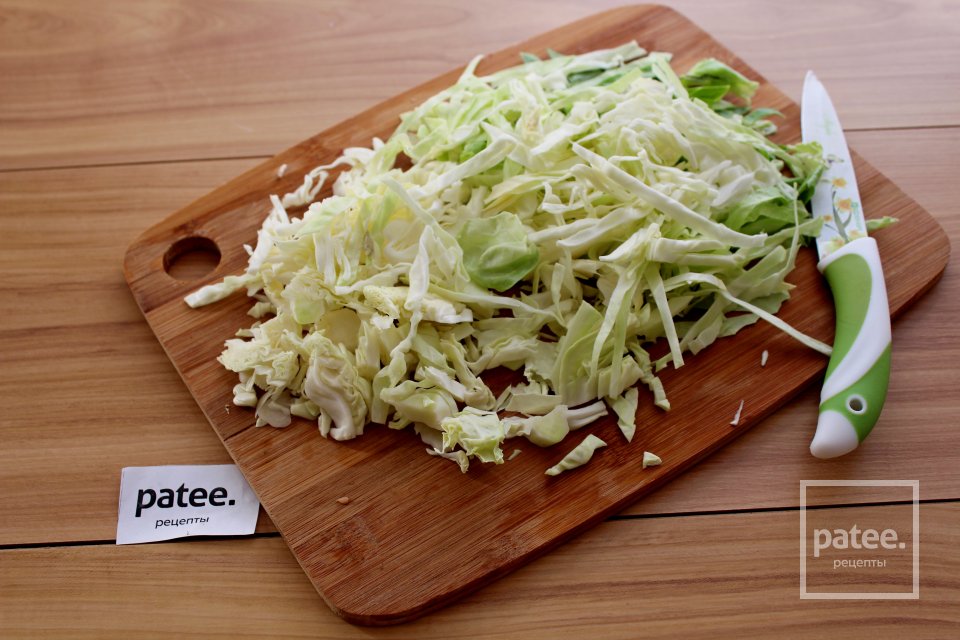Плетенки с капустой и грибами - Шаг 11