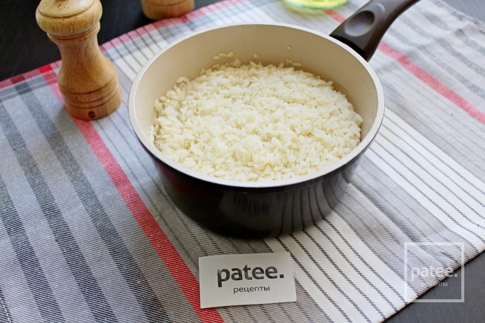 Курица, фаршированная рисом и грибами - Шаг 9