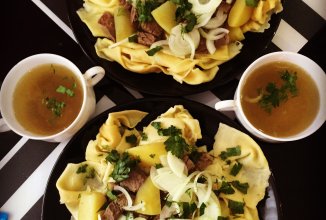 Беспармак из говядины