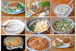 Кефирный пирог