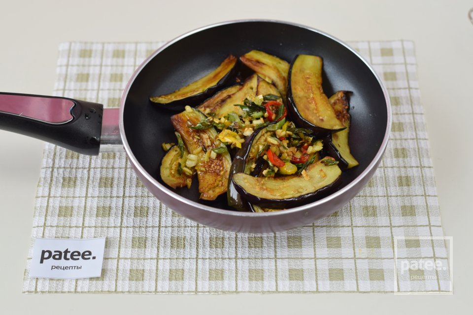 Острые баклажаны по-китайски - Шаг 12