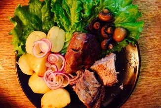 Карбонат запеченный с картошечкой