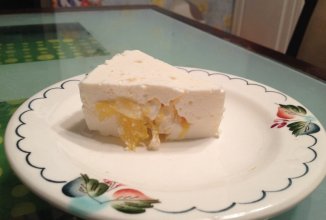 Творожено-апельсиновый ПП десерт