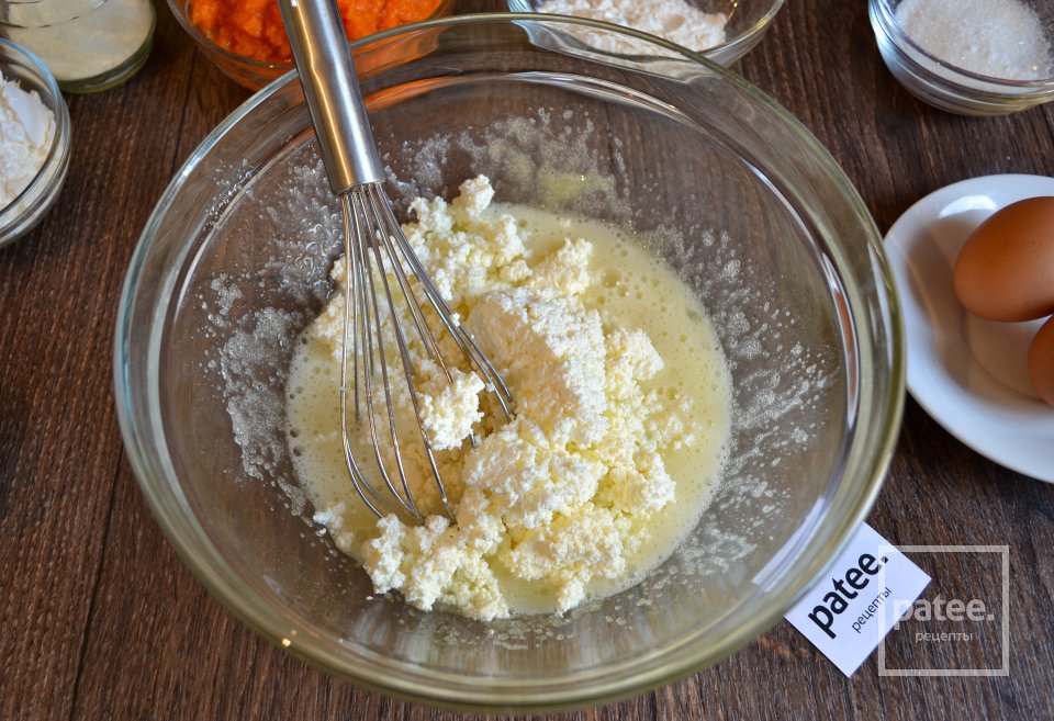 Творожно-тыквенная запеканка - Шаг 5