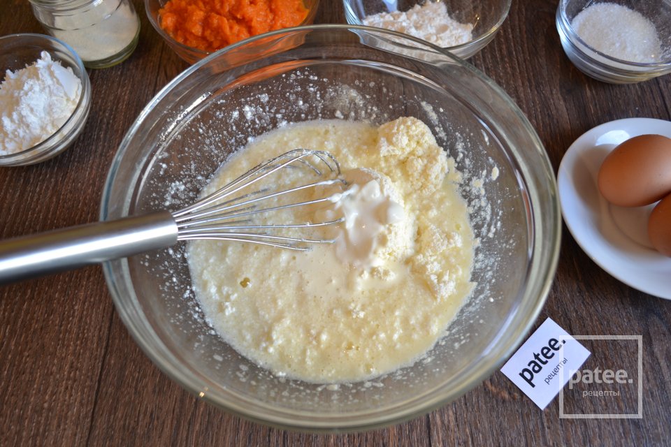 Творожно-тыквенная запеканка - Шаг 6