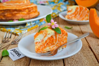 Творожно-тыквенная запеканка