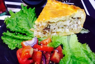 Пирог "золотая рыбка"