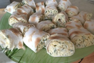 Рулетики с сырком