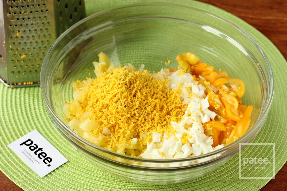 Салат Жёлтый - Шаг 7