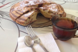 Пирог " Зебра"