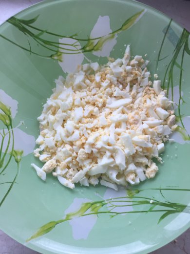 Салат с осьминогом. - Шаг 1