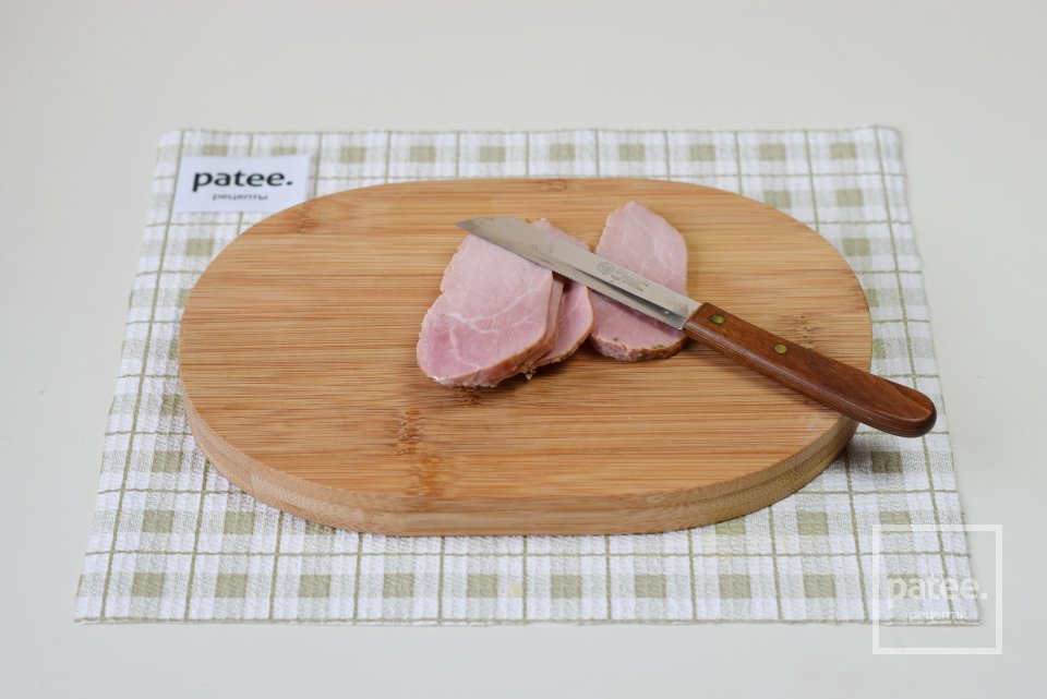 Закусочные булочки с ветчиной и беконом - Шаг 11