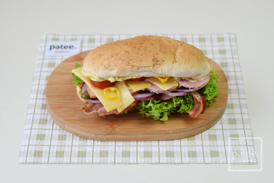 Закусочные булочки с ветчиной и беконом - Шаг 18