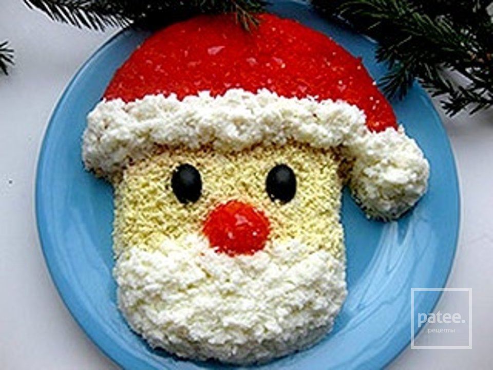 Салат "Дед Мороз" - Шаг 1