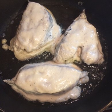 Зубатка,жаренная в кляре - Шаг 6