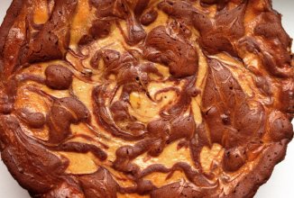 Шоколадно-банановый торт