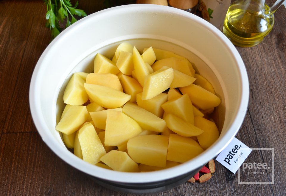 Жаркое из кролика в мультиварке - Шаг 7