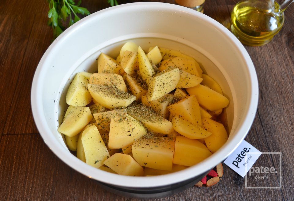 Жаркое из кролика в мультиварке - Шаг 9