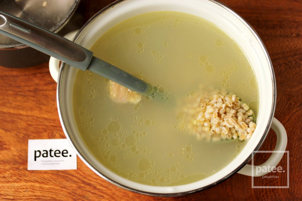 Суп с перловкой - Шаг 8