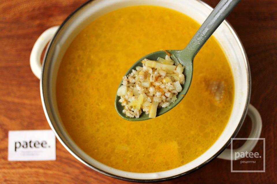 Суп с перловкой - Шаг 10