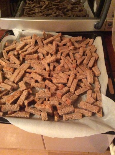 Ржаные сухарики - Шаг 5