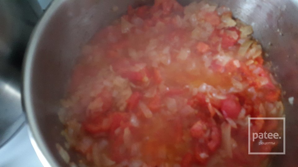 Тушеная куриная печень - Шаг 2