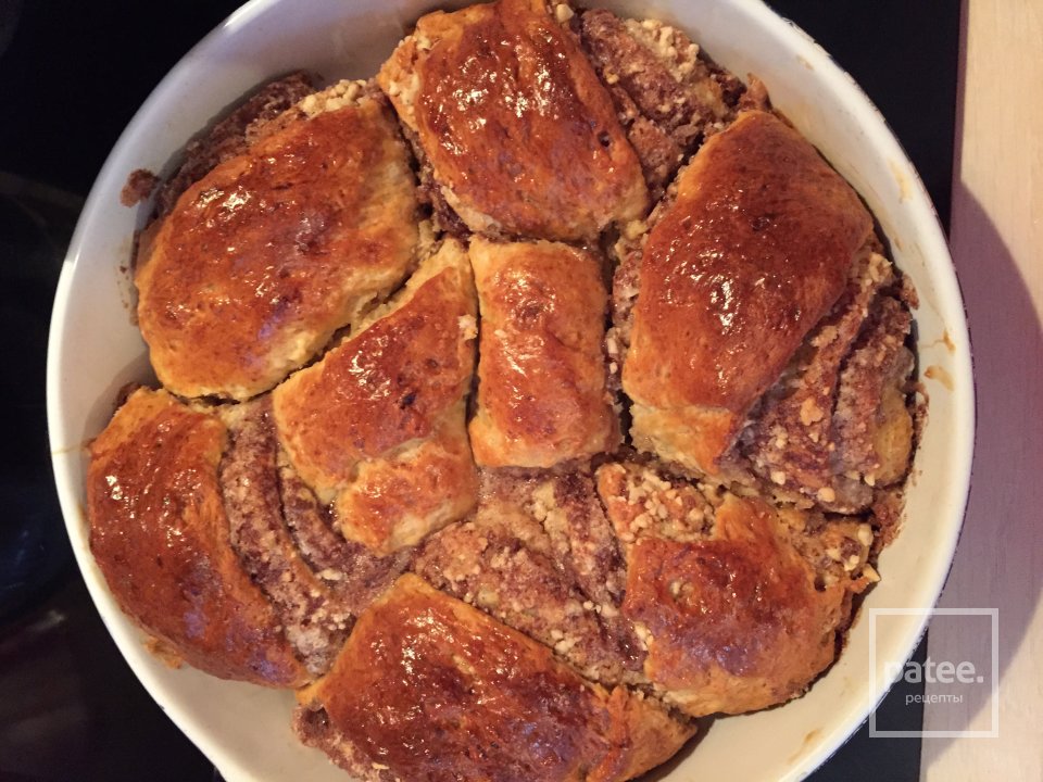 Булочки с арахисом и шоколадом - Шаг 6