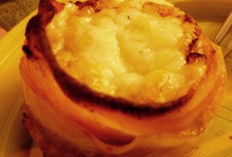 Корзиночки из бекона