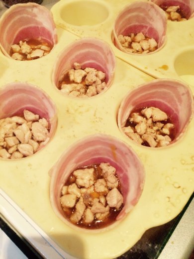 Корзиночки из бекона - Шаг 5