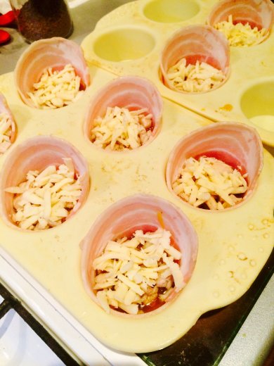 Корзиночки из бекона - Шаг 7