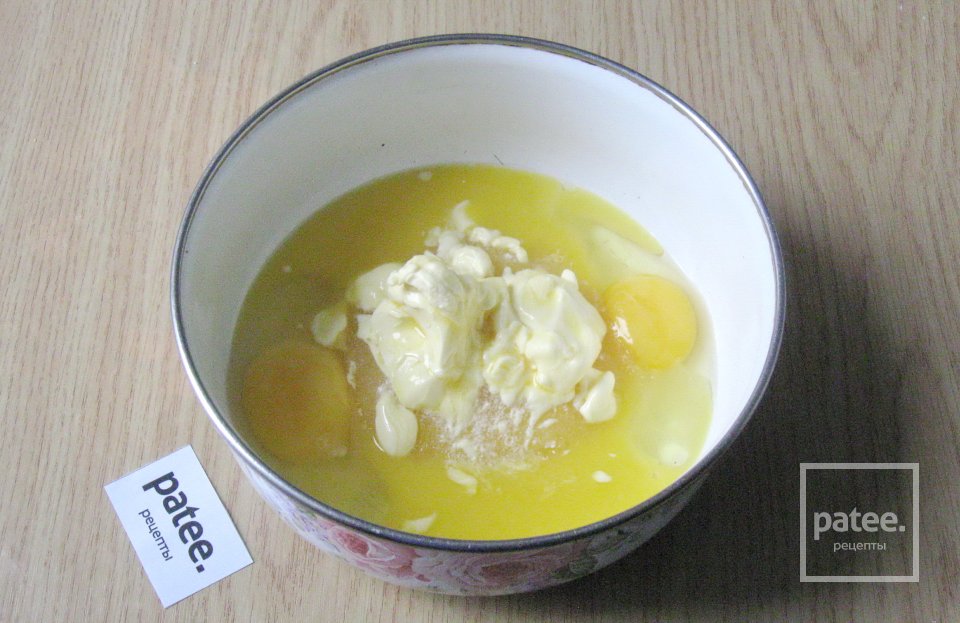 Сметанный торт с вишней - Шаг 4