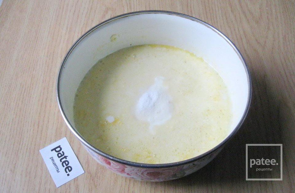 Сметанный торт с вишней - Шаг 7