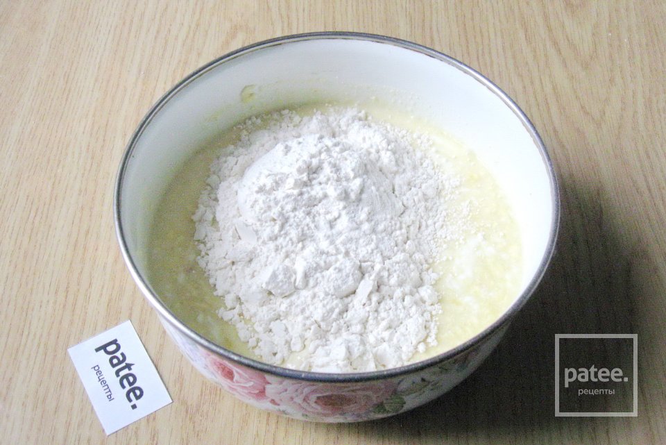 Сметанный торт с вишней - Шаг 8