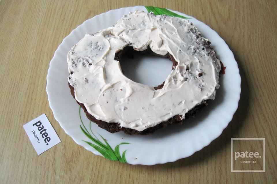 Сметанный торт с вишней - Шаг 17