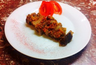 Утиная грудка с паприкой