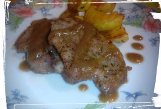 Пикантный карамельный соус к стейкам