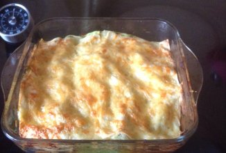 Лазанья со шпинатом