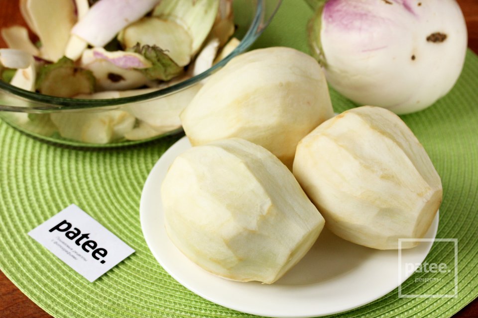 Закуска из баклажанов с чесноком - Шаг 2