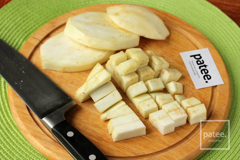 Закуска из баклажанов с чесноком - Шаг 3