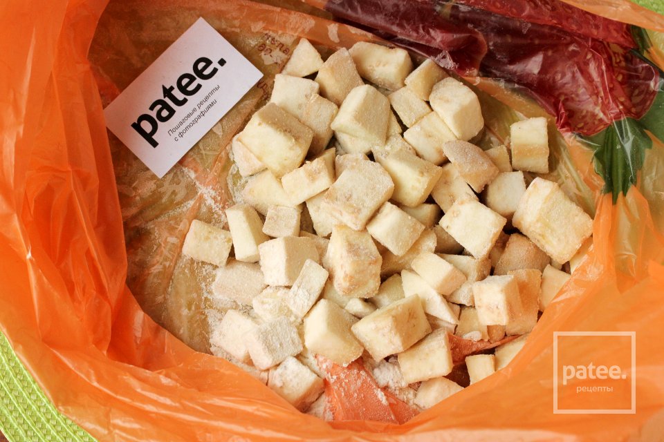 Закуска из баклажанов с чесноком - Шаг 6