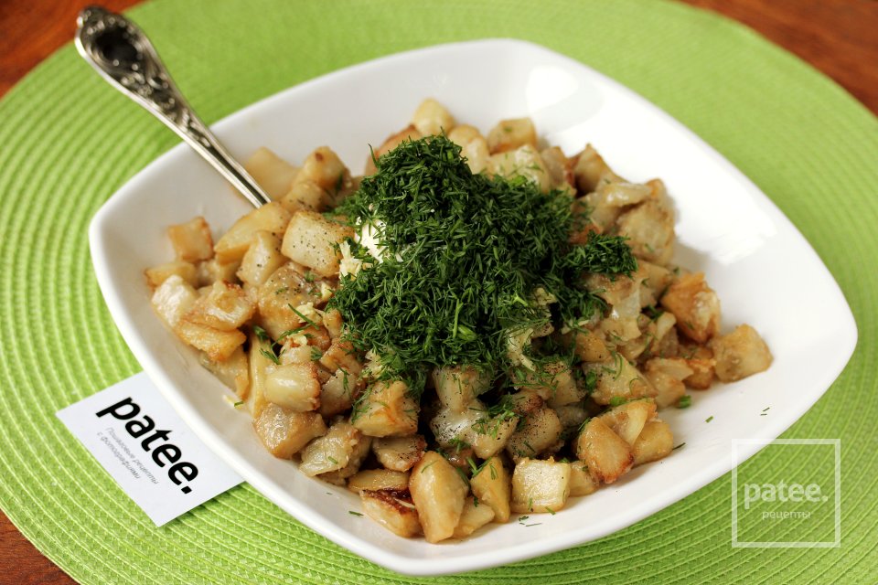 Закуска из баклажанов с чесноком - Шаг 12