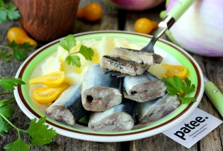 Сайра маринованная