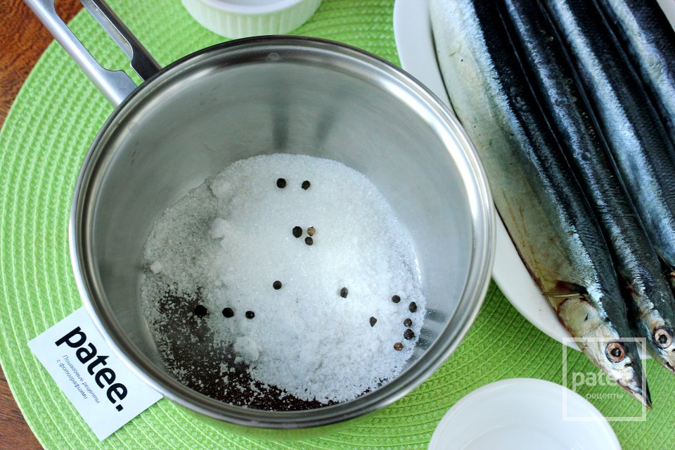 Сайра маринованная - Шаг 4