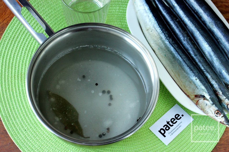 Сайра маринованная - Шаг 6